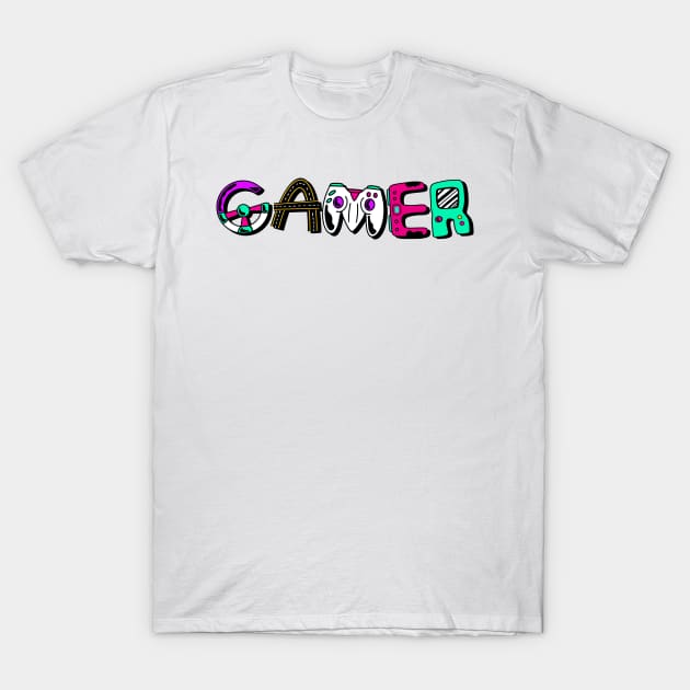 Gamer T-Shirt by aaallsmiles